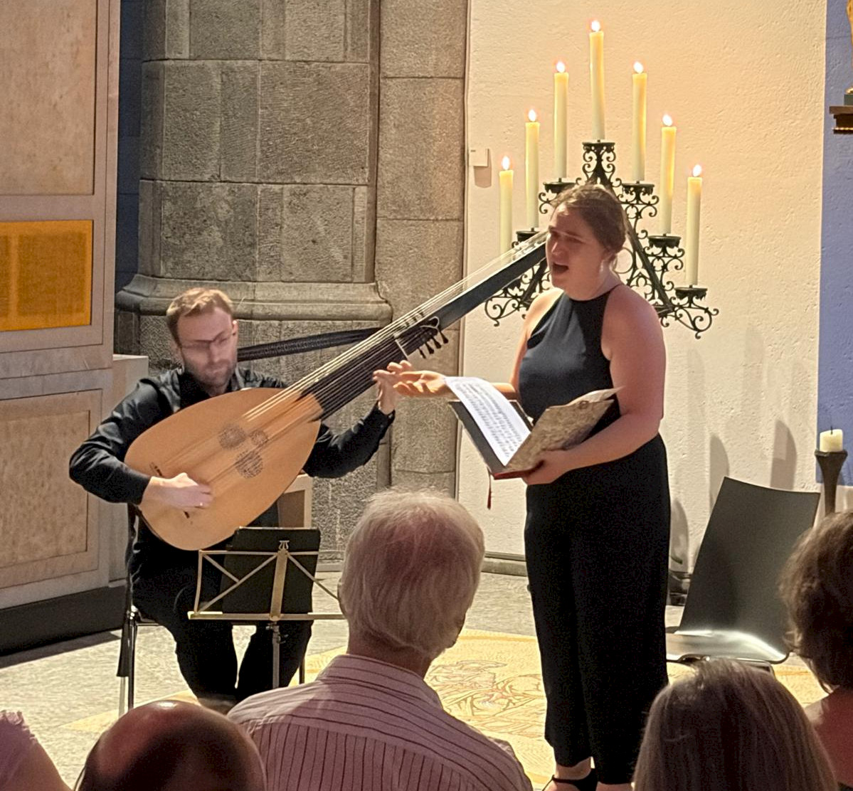 Theorbe und Stimme in St. Remigius